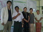 ミャンマー・国営農場のパートナー達