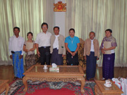 ミャンマー農業副大臣との会談